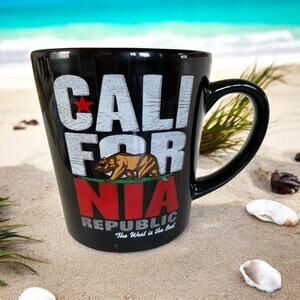 California State Republic West is the Best Grizzly Bear 16 oz Coffee Tea Mug CA